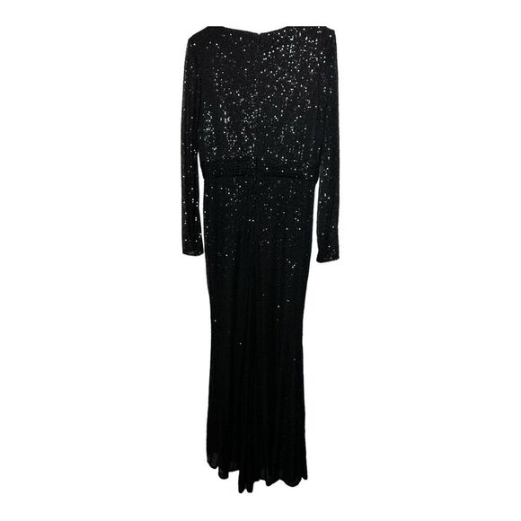 Mac Duggal Black Sequin Gown - Picture 5 of 14